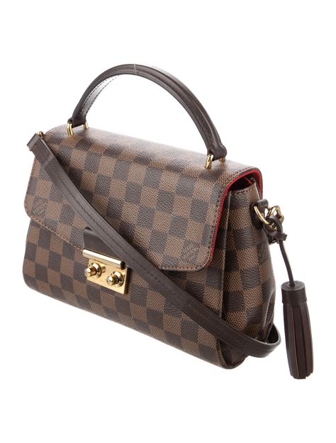 Croisette Bag Damier Ebene Canvas .